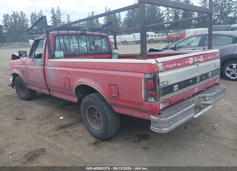 1992 FORD F150 VIN: 1FTEF15N9NPA74854
