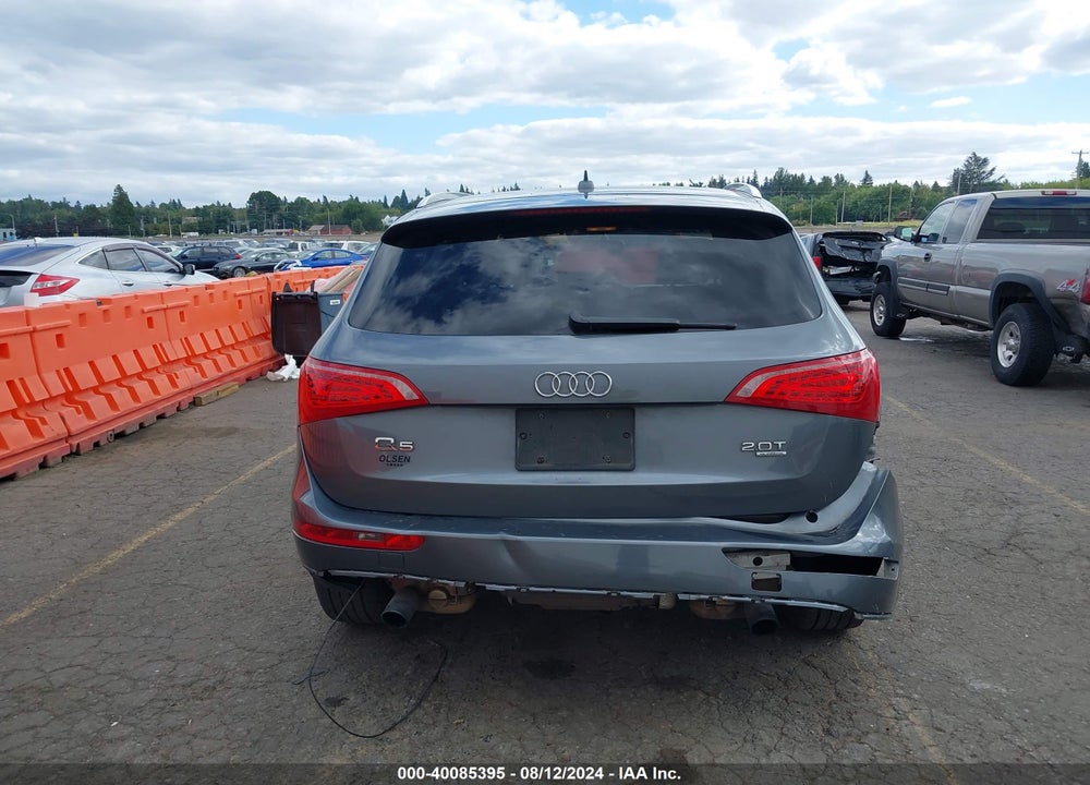 2012 AUDI Q5 2.0T PREMIUM VIN: WA1CFAFPXCA034199