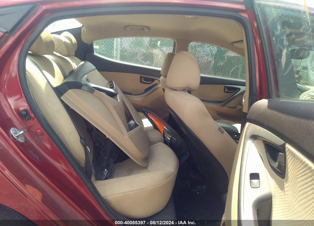 2013 HYUNDAI ELANTRA GLS VIN: 5NPDH4AE3DH206045