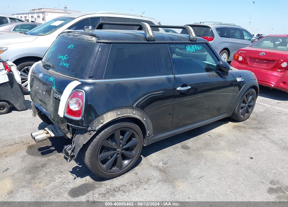 2013 MINI HARDTOP COOPER S VIN: WMWSV3C50DT395964