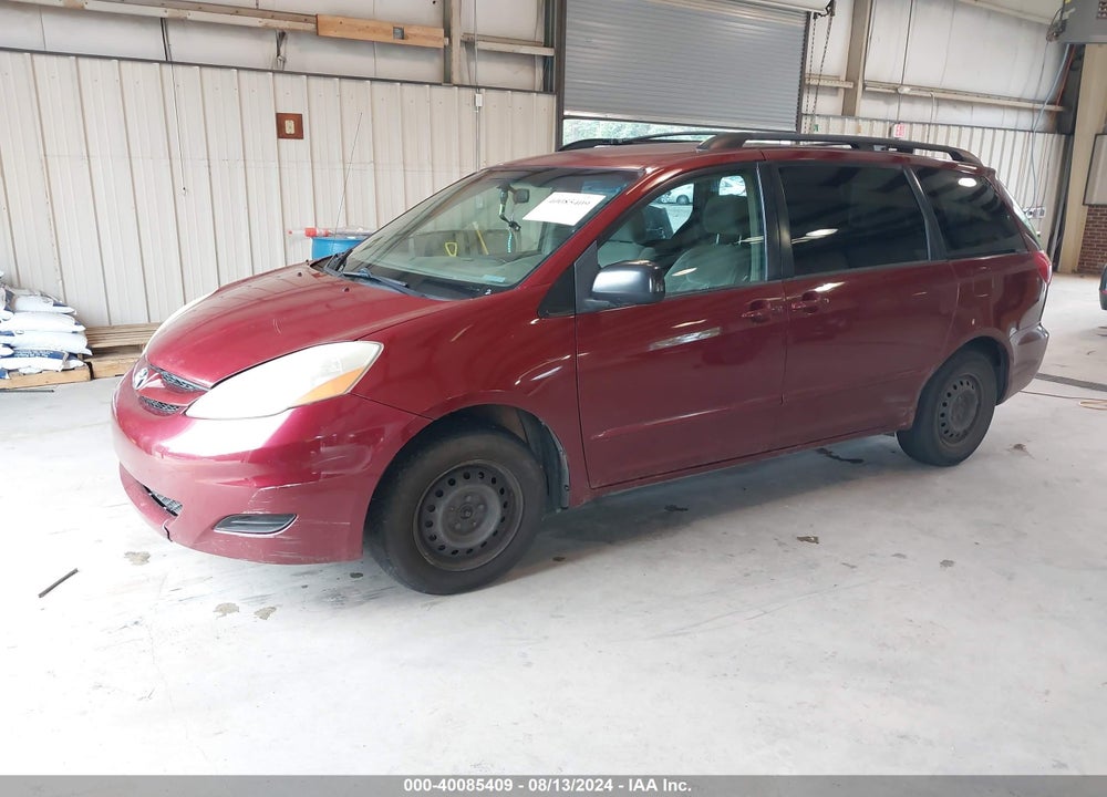 2008 TOYOTA SIENNA LE VIN: 5TDZK23C18S195716