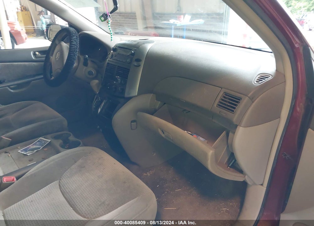 2008 TOYOTA SIENNA LE VIN: 5TDZK23C18S195716