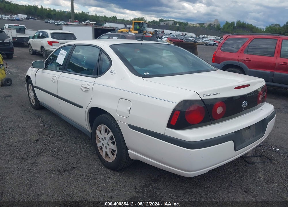 2005 CHEVROLET IMPALA VIN: 2G1WF52E759147937