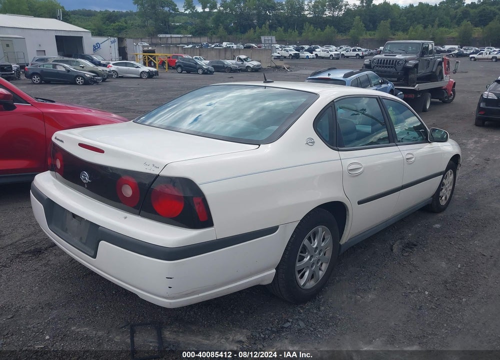 2005 CHEVROLET IMPALA VIN: 2G1WF52E759147937