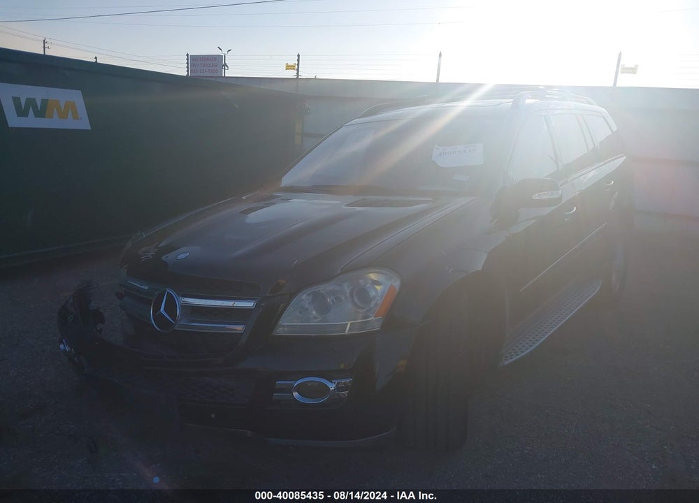 2008 MERCEDES-BENZ GL 450 4MATIC VIN: 4JGBF71E78A424786