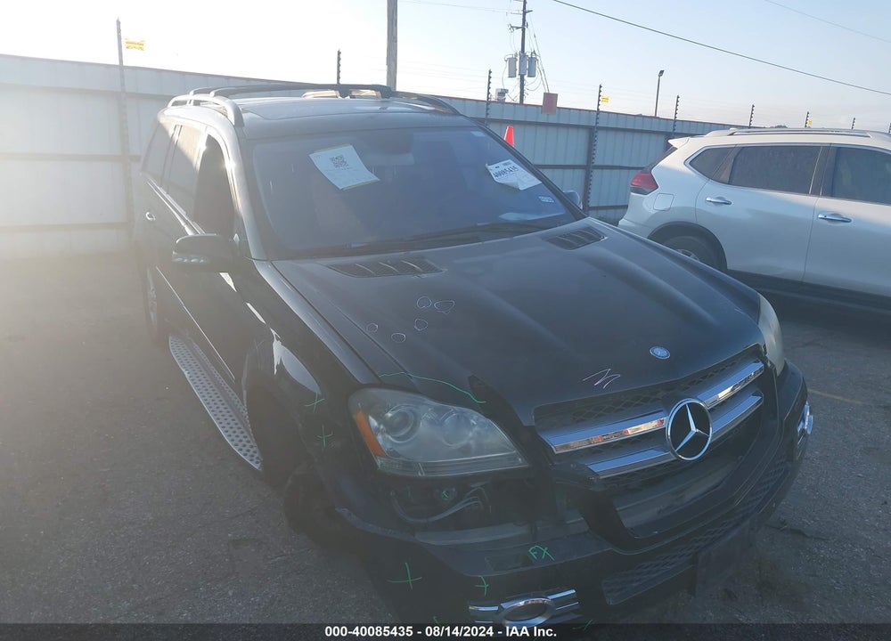 2008 MERCEDES-BENZ GL 450 4MATIC VIN: 4JGBF71E78A424786