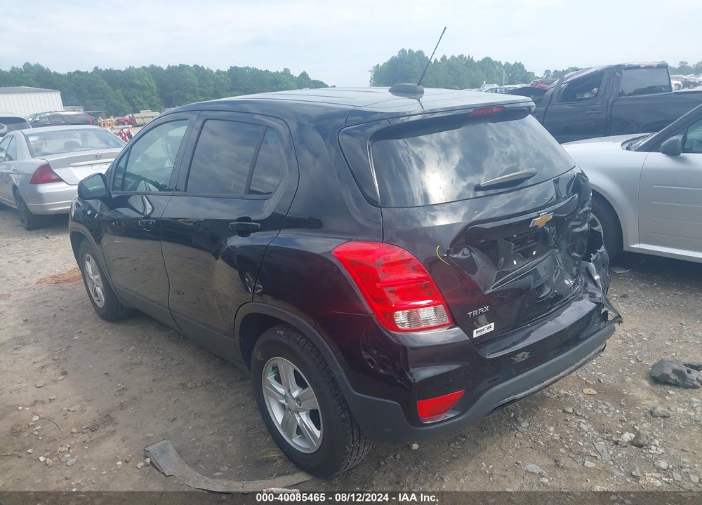 2020 CHEVROLET TRAX FWD LS VIN: 3GNCJKSB4LL284705