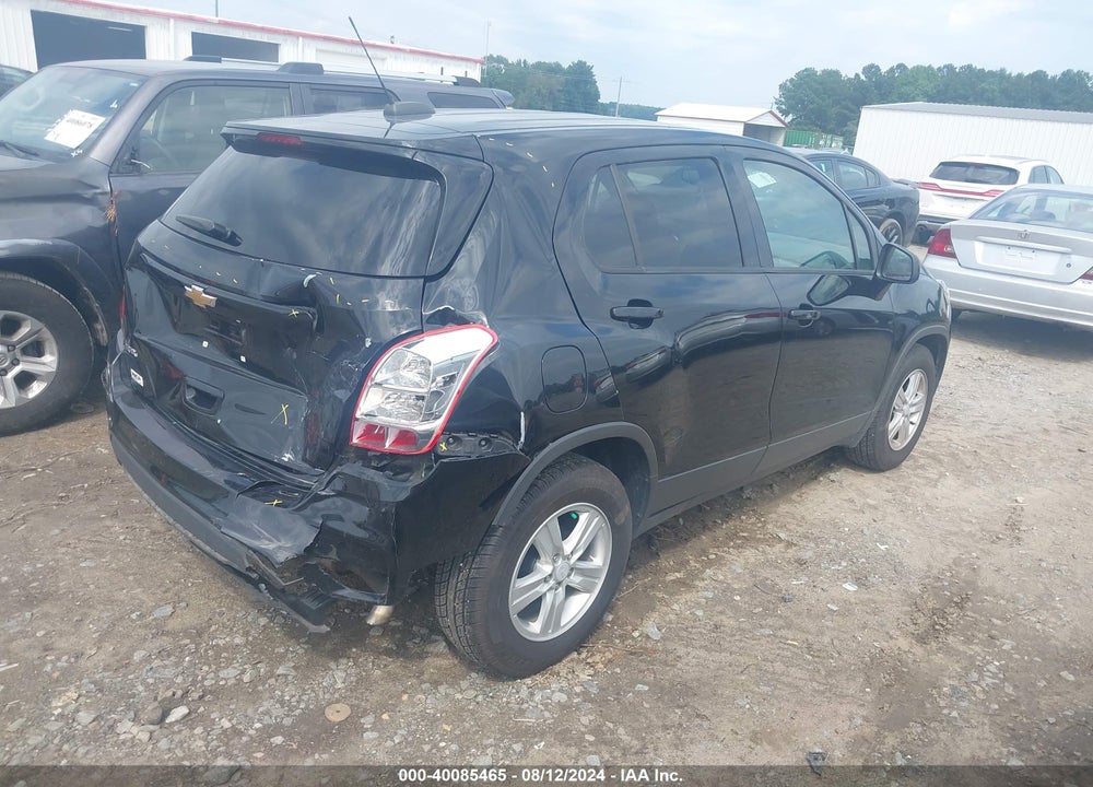 2020 CHEVROLET TRAX FWD LS VIN: 3GNCJKSB4LL284705