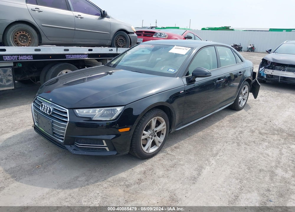 2018 AUDI A4 PREMIUM VIN: WAUKMAF4XJA061846