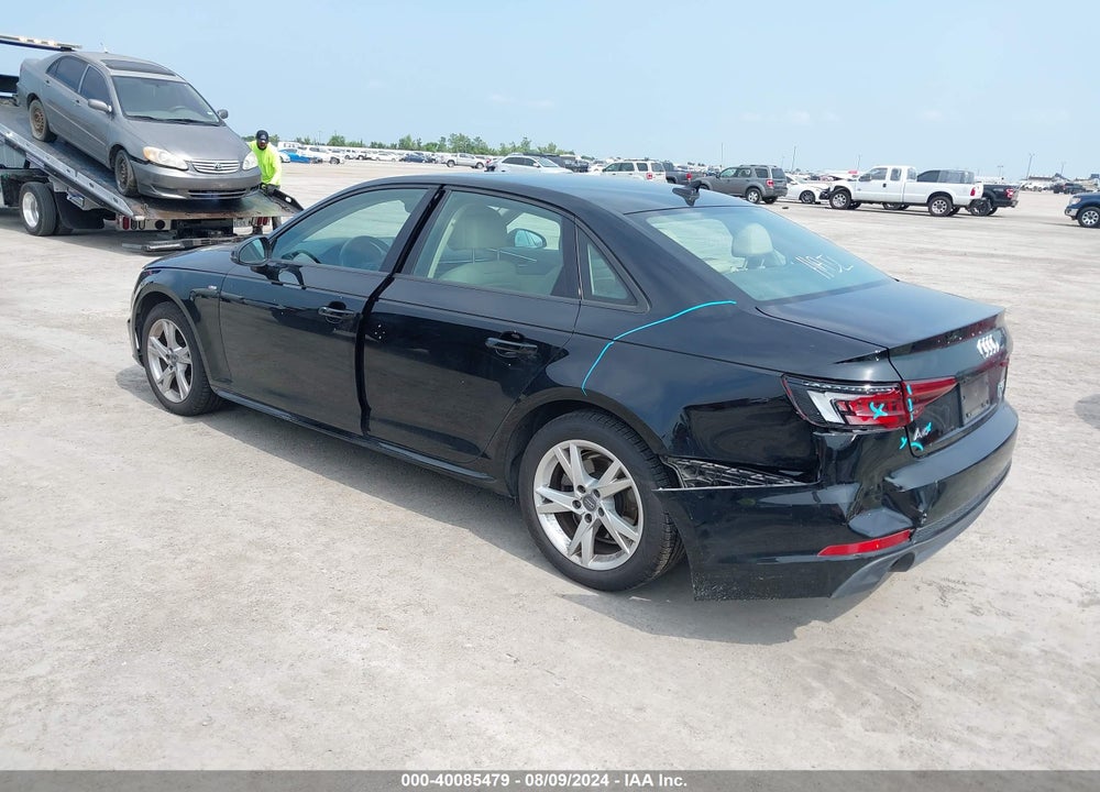 2018 AUDI A4 PREMIUM VIN: WAUKMAF4XJA061846