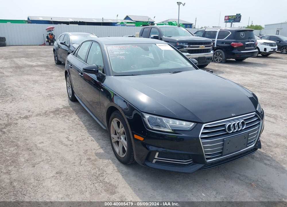 2018 AUDI A4 PREMIUM VIN: WAUKMAF4XJA061846