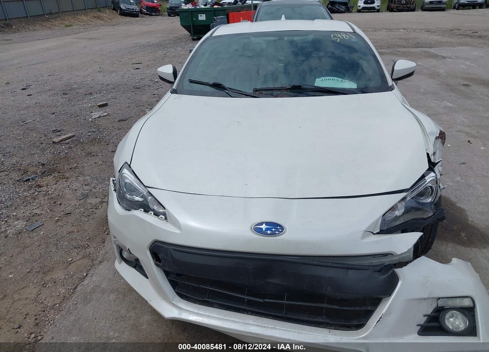 2015 SUBARU BRZ LIMITED VIN: JF1ZCAC10F8601448