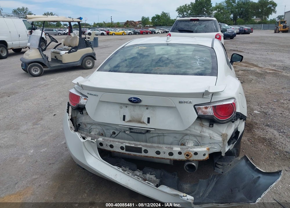 2015 SUBARU BRZ LIMITED VIN: JF1ZCAC10F8601448