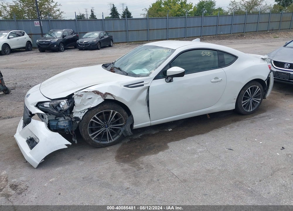 2015 SUBARU BRZ LIMITED VIN: JF1ZCAC10F8601448