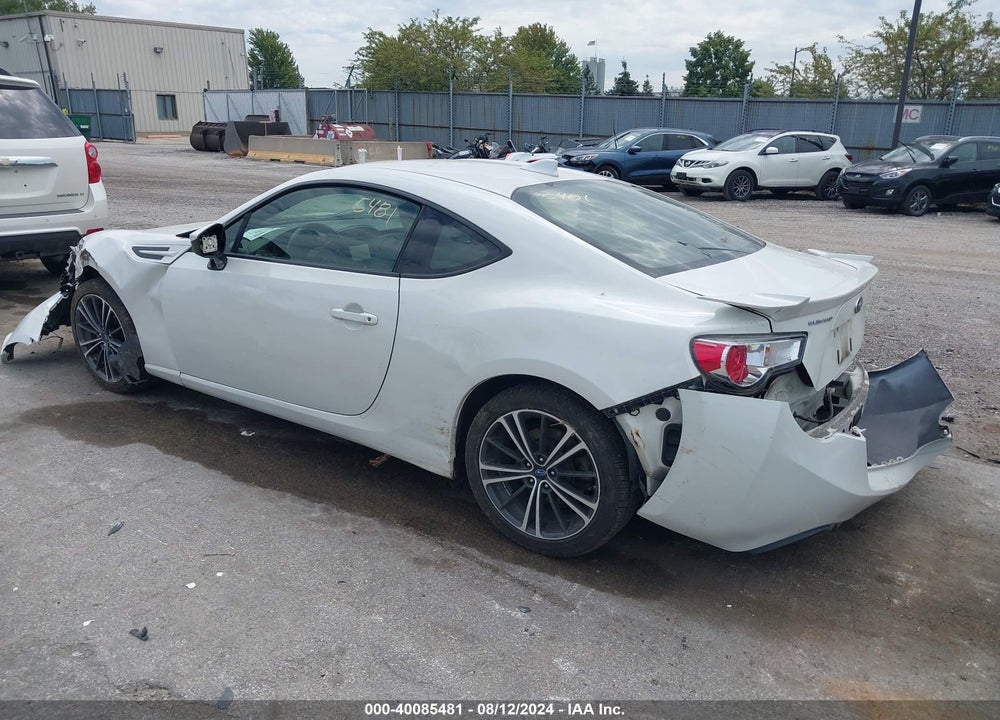 2015 SUBARU BRZ LIMITED VIN: JF1ZCAC10F8601448