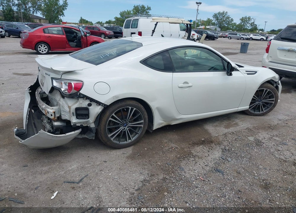 2015 SUBARU BRZ LIMITED VIN: JF1ZCAC10F8601448