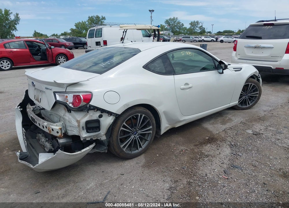 2015 SUBARU BRZ LIMITED VIN: JF1ZCAC10F8601448