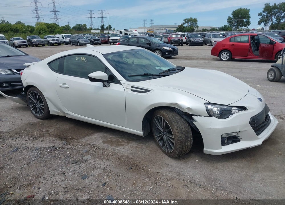 2015 SUBARU BRZ LIMITED VIN: JF1ZCAC10F8601448