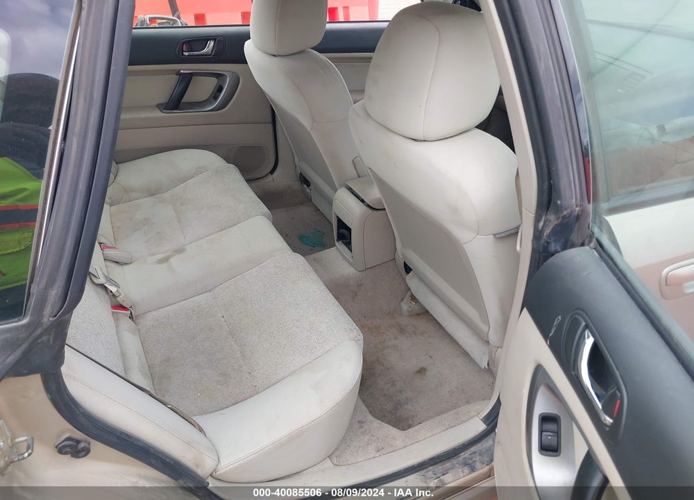 2008 SUBARU LEGACY 2.5I VIN: 4S3BL616787218106