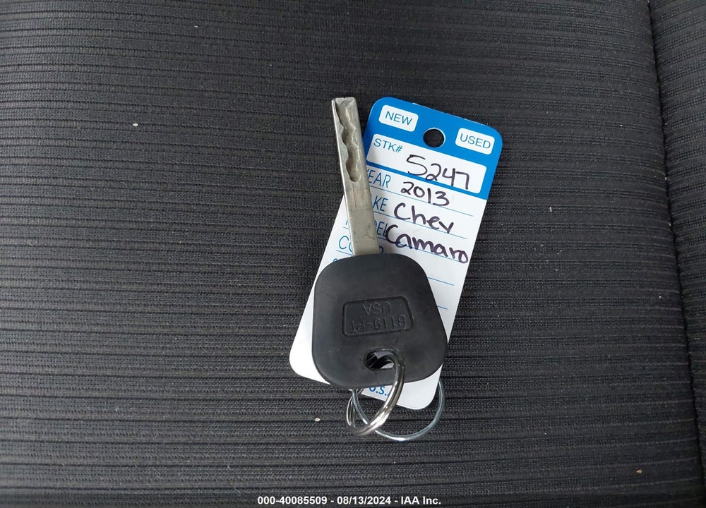 2013 CHEVROLET CAMARO 1SS VIN: 2G1FJ1EJ6D9194911