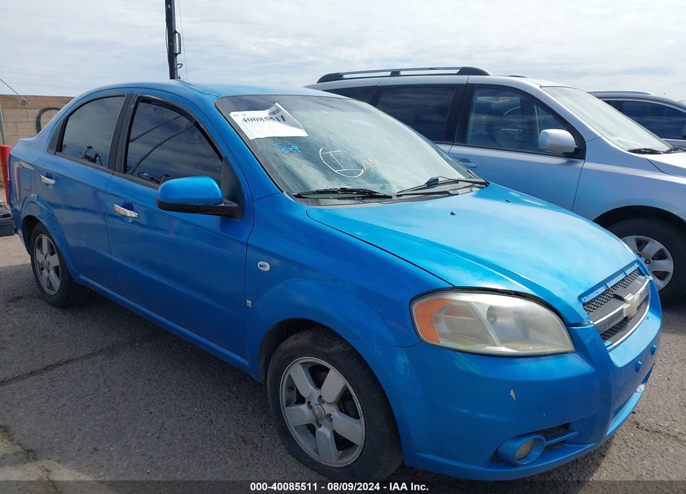 2008 CHEVROLET AVEO LT VIN: KL1TG56648B191561