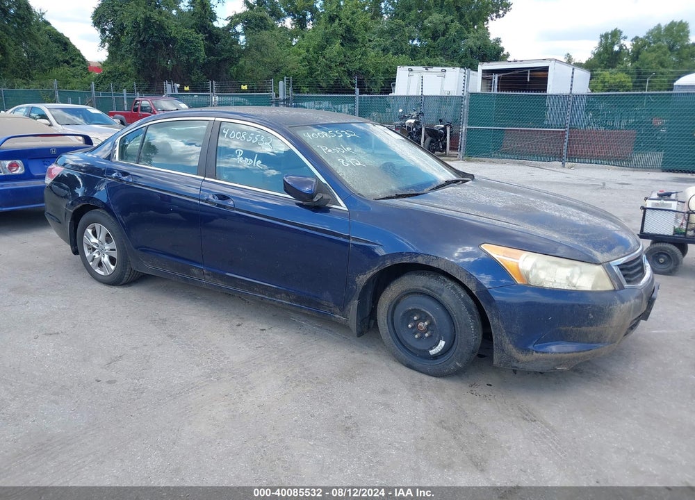 2008 HONDA ACCORD 2.4 LX-P VIN: 1HGCP26478A059844