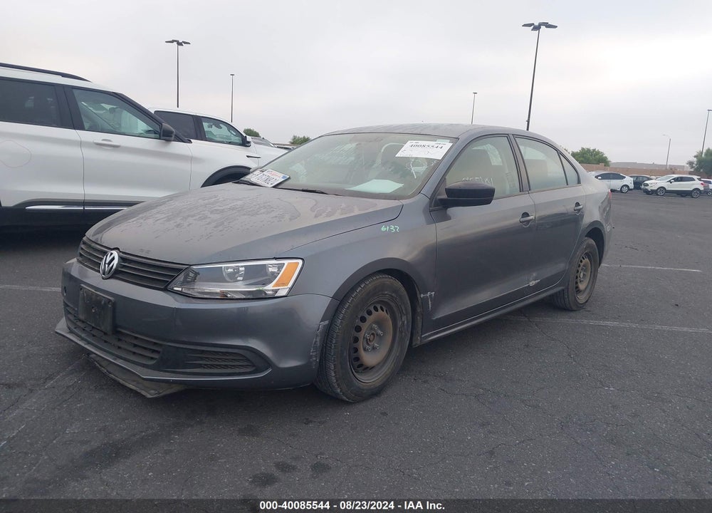 2014 VOLKSWAGEN JETTA 2.0L S VIN: 3VW2K7AJ1EM332100