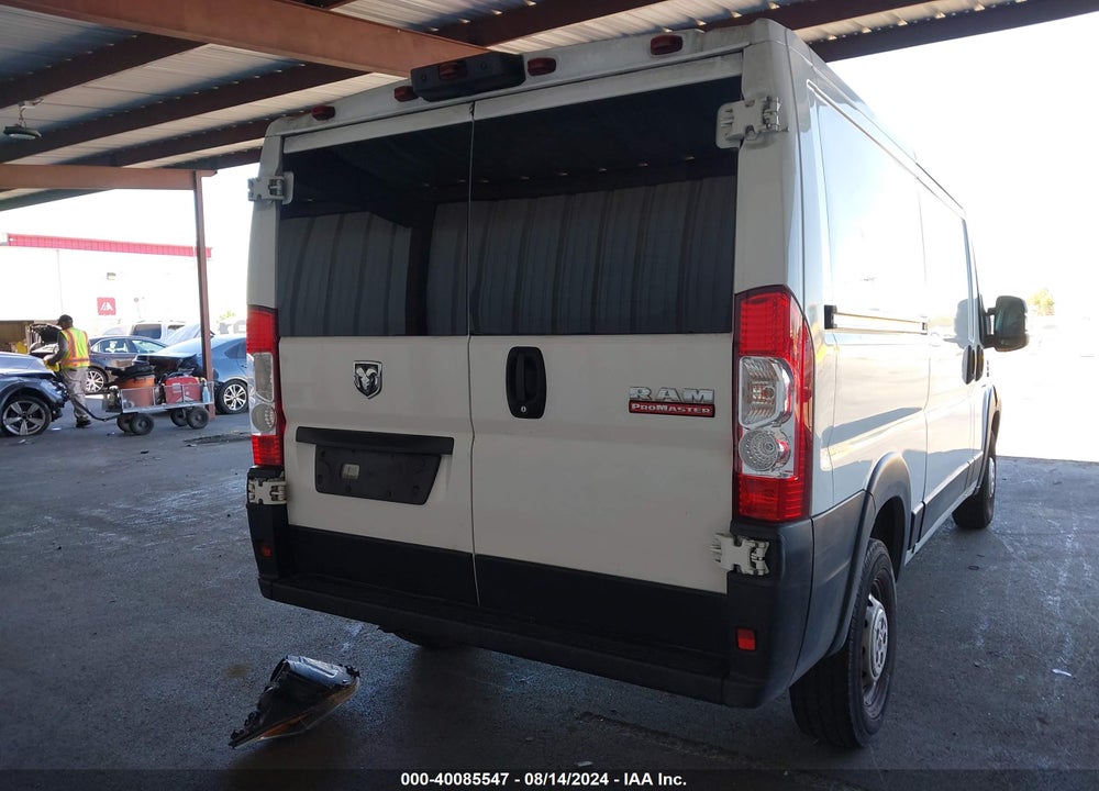 2020 RAM PROMASTER 1500 LOW ROOF 136 WB VIN: 3C6TRVAG4LE121449
