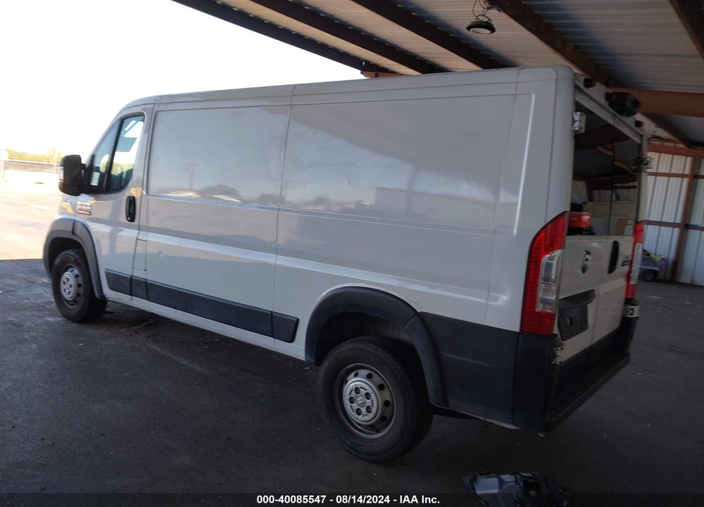 2020 RAM PROMASTER 1500 LOW ROOF 136 WB VIN: 3C6TRVAG4LE121449
