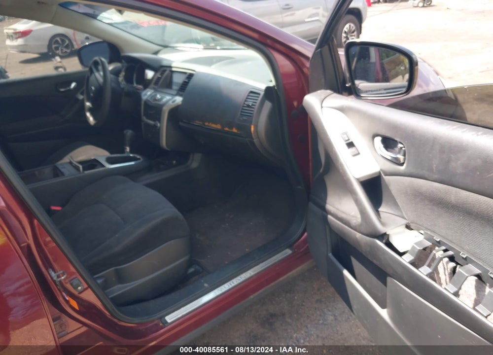 2009 NISSAN MURANO S VIN: JN8AZ18W39W140471
