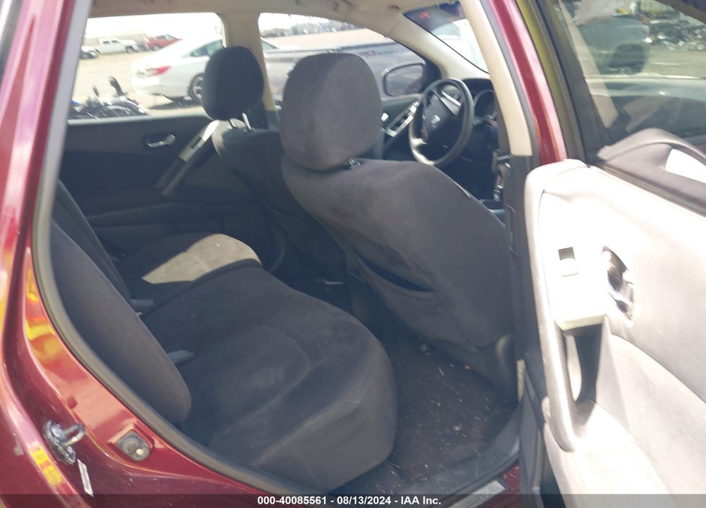2009 NISSAN MURANO S VIN: JN8AZ18W39W140471