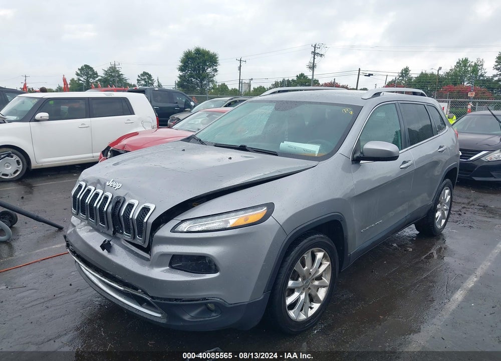 2016 JEEP CHEROKEE LIMITED VIN: 1C4PJLDB6GW216466