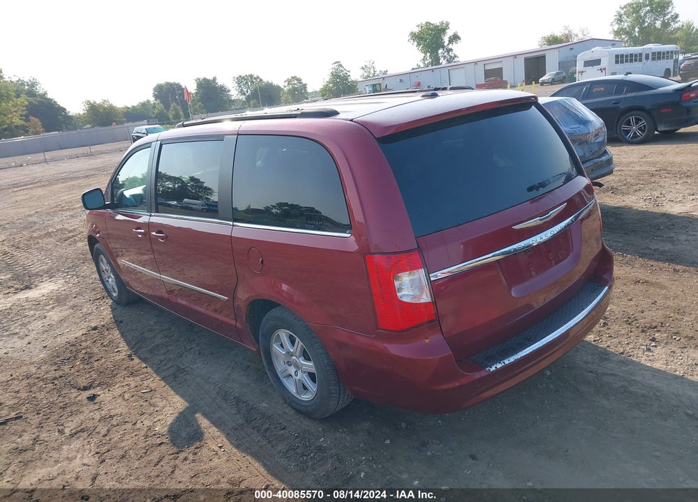 2012 CHRYSLER TOWN & COUNTRY TOURING VIN: 2C4RC1BG5CR186174
