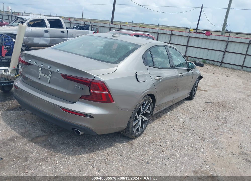 2019 VOLVO S60 T6 MOMENTUM VIN: 7JRA22TK3KG017443