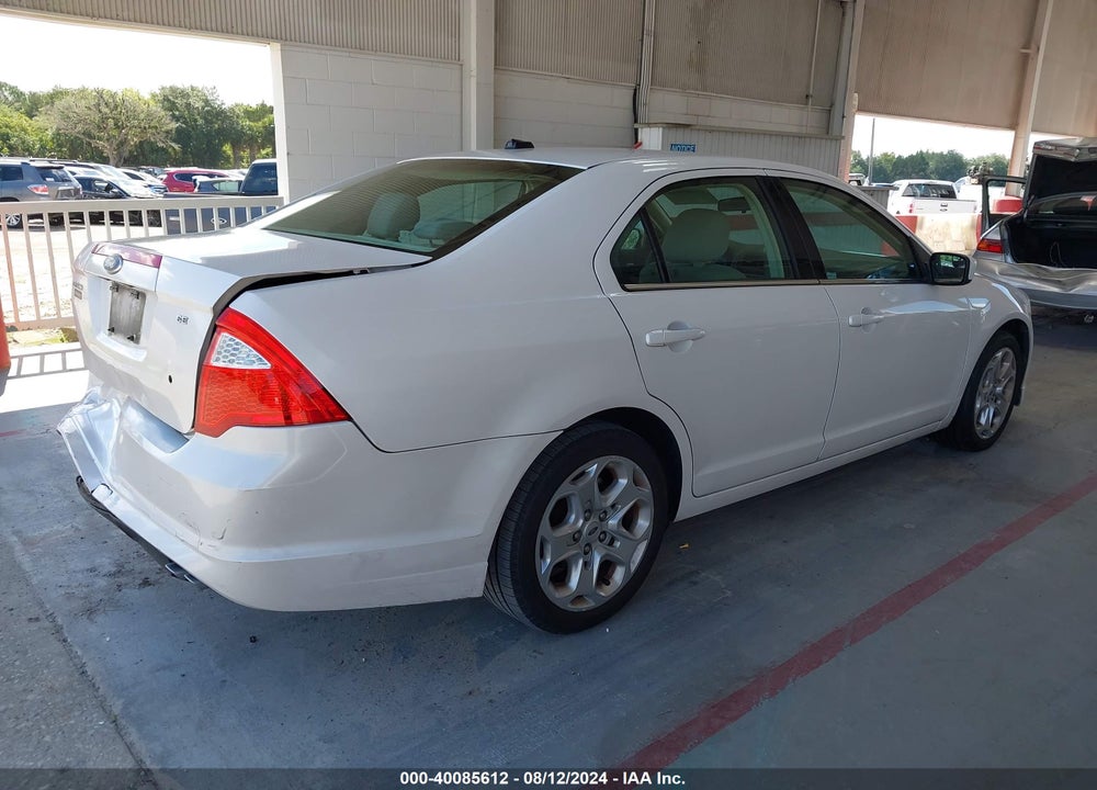 2011 FORD FUSION SE VIN: 3FAHP0HAXBR152341