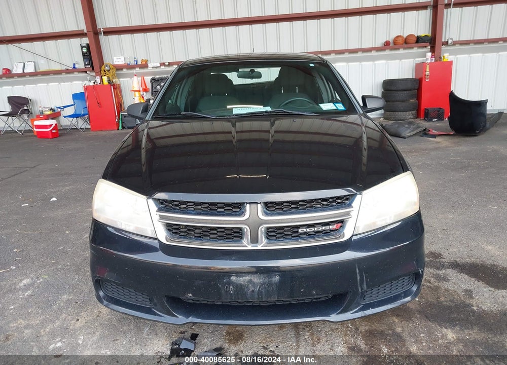 2012 DODGE AVENGER SE VIN: 1C3CDZAB9CN331550