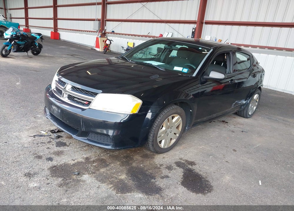 2012 DODGE AVENGER SE VIN: 1C3CDZAB9CN331550