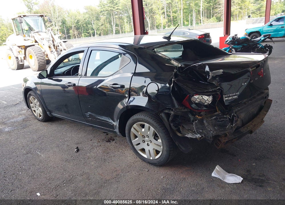 2012 DODGE AVENGER SE VIN: 1C3CDZAB9CN331550