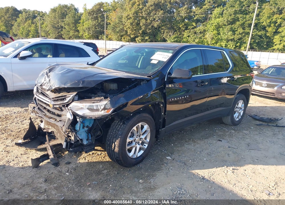 2020 CHEVROLET TRAVERSE FWD LS VIN: 1GNERFKW6LJ146702