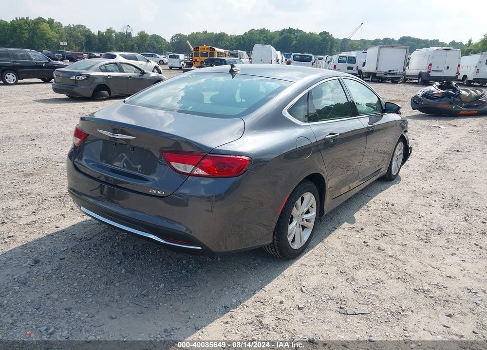 2016 CHRYSLER 200 LIMITED VIN: 1C3CCCAB9GN113890