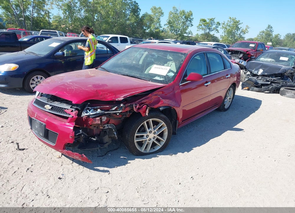 2012 CHEVROLET IMPALA LTZ VIN: 2G1WC5E31C1324299