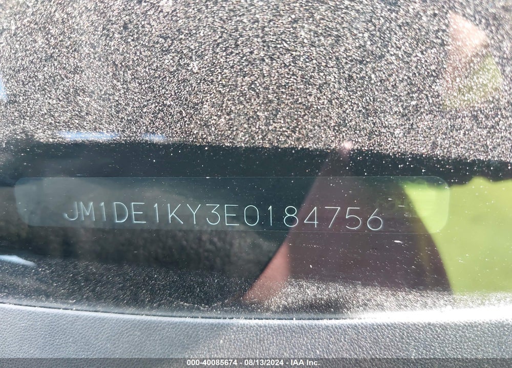 2014 MAZDA 2 SPORT VIN: JM1DE1KY3E0184756
