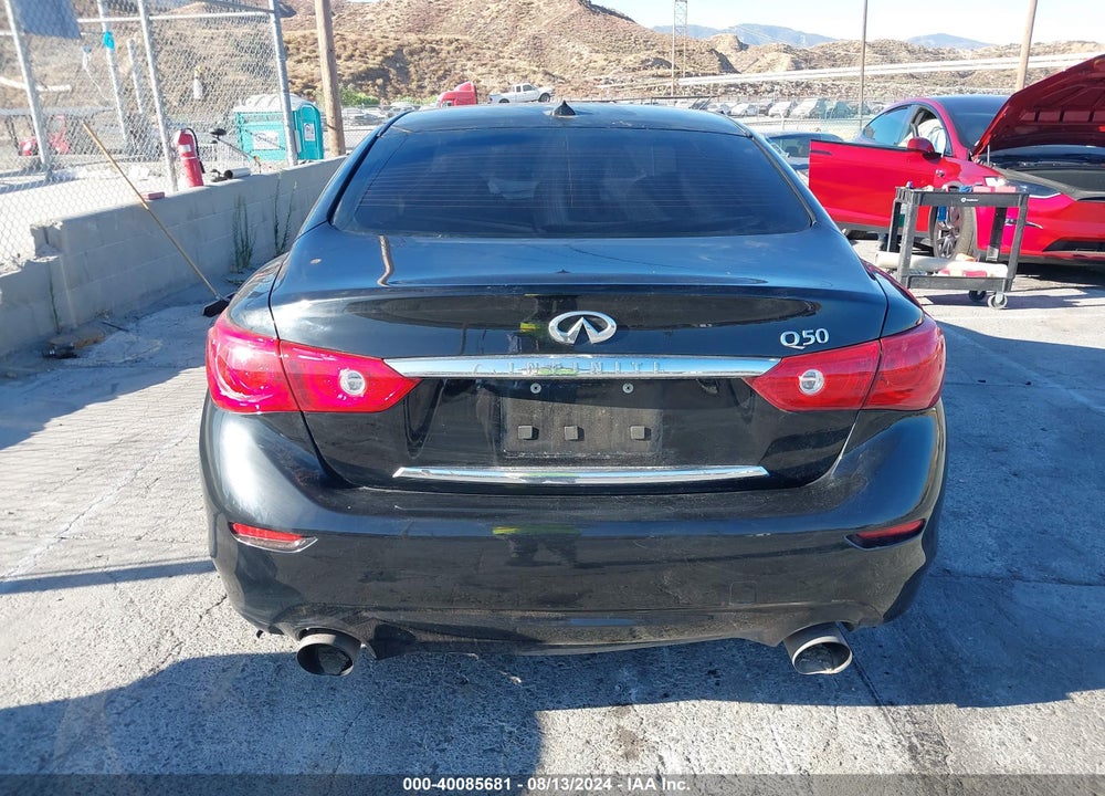 2014 INFINITI Q50 PREMIUM VIN: JN1BV7AP4EM688327