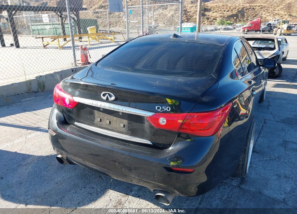 2014 INFINITI Q50 PREMIUM VIN: JN1BV7AP4EM688327