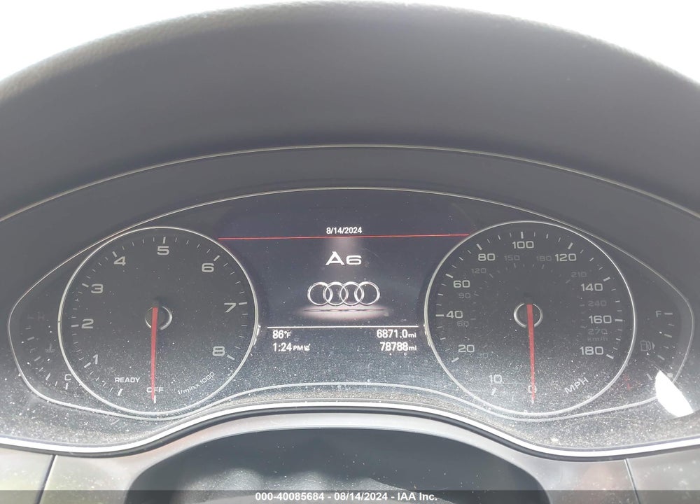 2017 AUDI A6 PREMIUM PLUS VIN: WAUF2AFC7HN032967