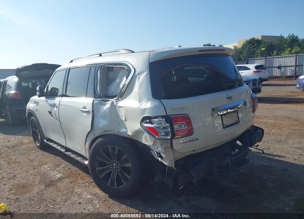 2017 NISSAN ARMADA PLATINUM VIN: JN8AY2ND5H9011222