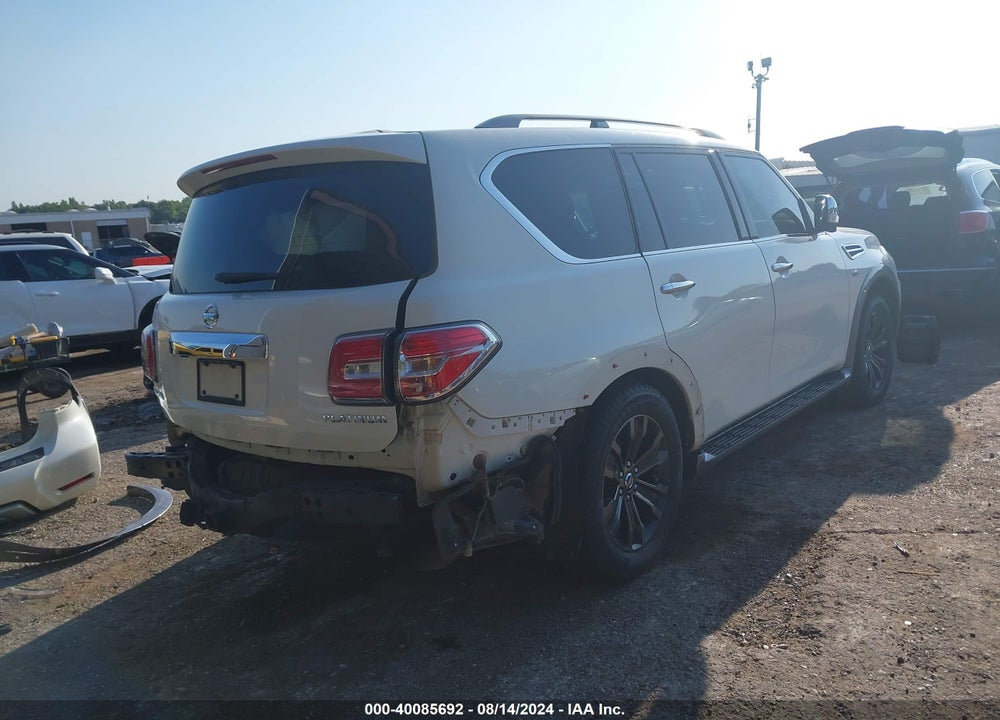 2017 NISSAN ARMADA PLATINUM VIN: JN8AY2ND5H9011222
