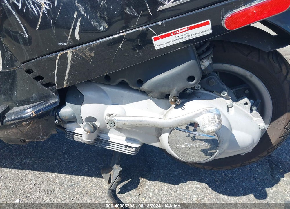 2006 VESPA LX 150 VIN: ZAPM448F065005120