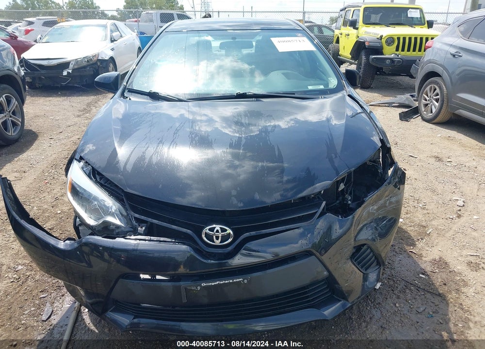 2014 TOYOTA COROLLA LE VIN: 2T1BURHEXEC126980