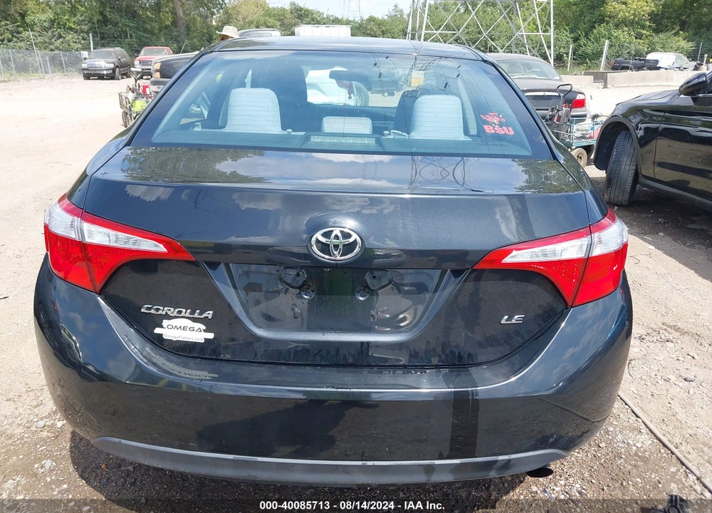 2014 TOYOTA COROLLA LE VIN: 2T1BURHEXEC126980